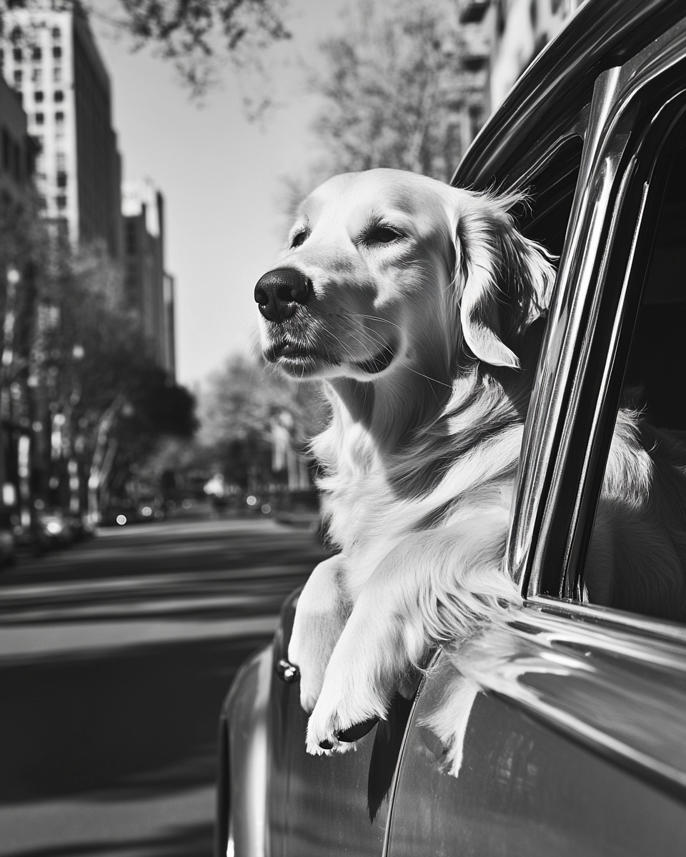 213 dog in Downtown Los Angeles